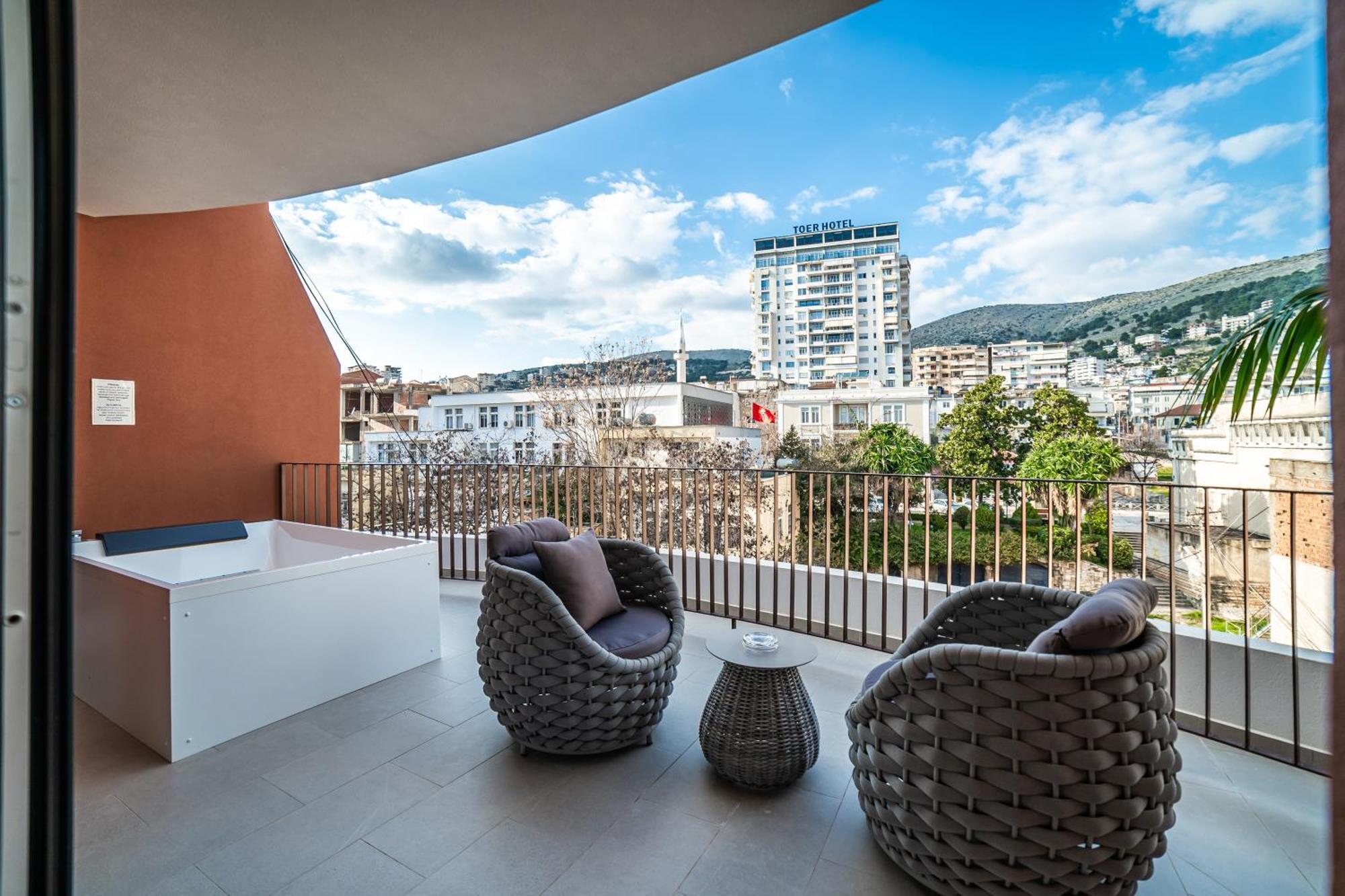 Hotel Vale Sarandë Eksteriør bilde
