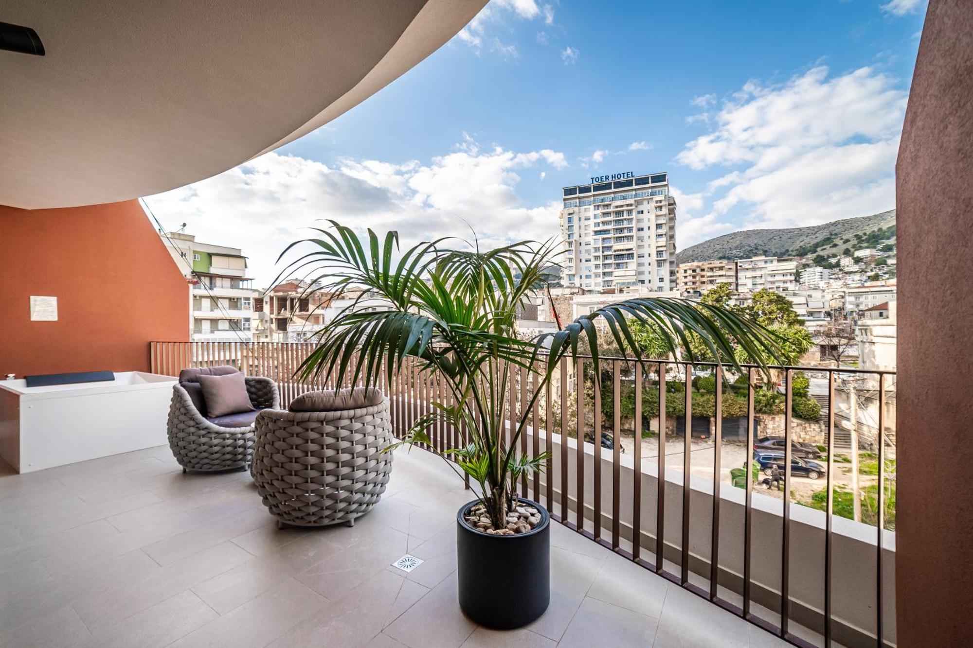 Hotel Vale Sarandë Eksteriør bilde