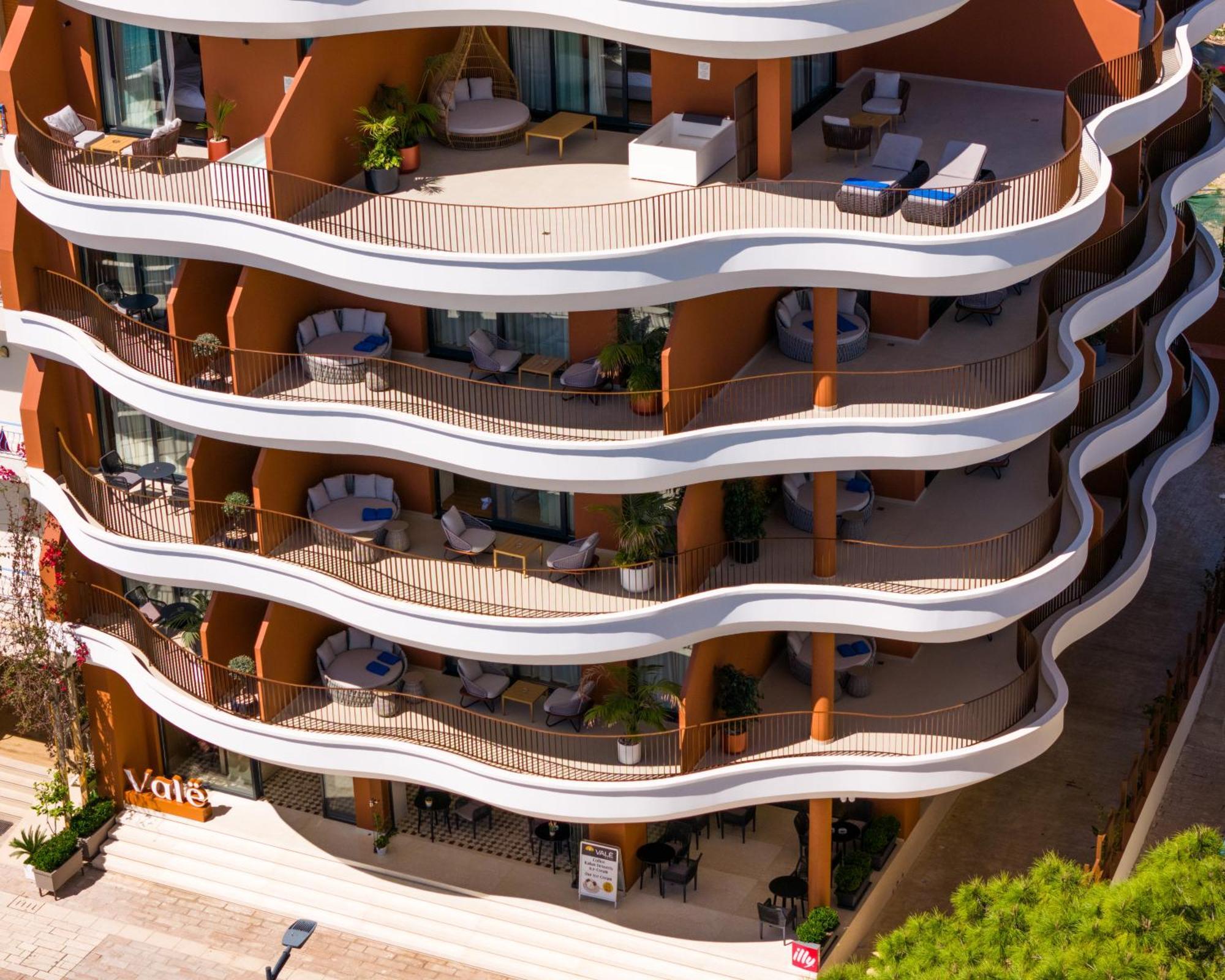 Hotel Vale Sarandë Eksteriør bilde